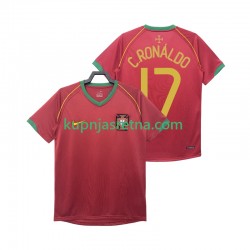 Muškarci Domaći Home Dresova Portugal Crstiano Ronaldo 17 Retro 2006 Kratkih Rukava