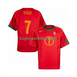 Muškarci Domaći Home Dresova Portugal Figo 7 Retro 2004 Kratkih Rukava