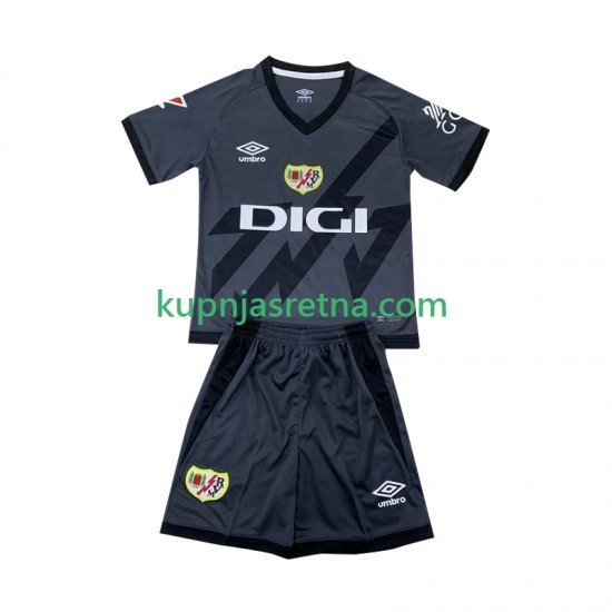 Dječja Treći Dresova Rayo Vallecano 2024-2025 Kratkih Rukava