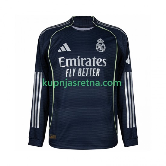 Muškarci Gostujući Away Dresova Real Madrid 2025-2026 Dugim Rukavima
