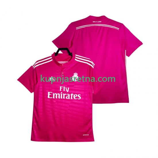 Muškarci Gostujući Away Dresova Real Madrid Retro 2014 2015 Kratkih Rukava