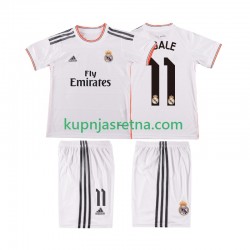 Dječja Domaći Home Dresova Real Madrid BALE 11 Retro 2013 2014 Kratkih Rukava
