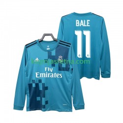 Muškarci Treći Dresova Real Madrid BALE 11 Retro 2017 2018 Dugim Rukavima