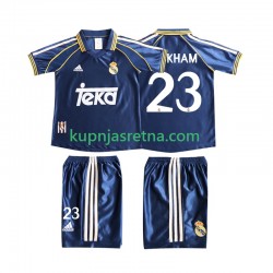 Dječja Treći Dresova Real Madrid BECERHAM 23 Retro 1998 1999 Kratkih Rukava Dječja Treći Dresova Real Madrid BECERHAM 23 Retro 1998 1999 Kratkih Rukava