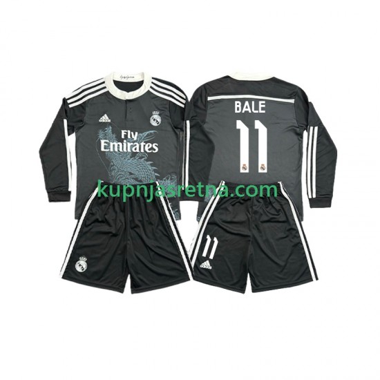 Dječja Treći Dresova Real Madrid Bale 11 Retro 2014 2015 Dugim Rukavima