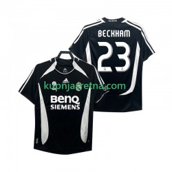 Muškarci Treći Dresova Real Madrid Beckham 23 Retro 2006 2007 Kratkih Rukava