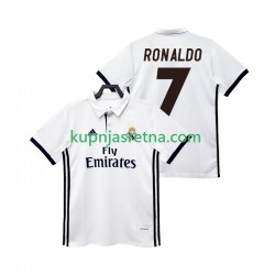 Muškarci Domaći Home Dresova Real Madrid CRISTIANO RONALDO 7 Retro 2017 2018 Kratkih Rukava