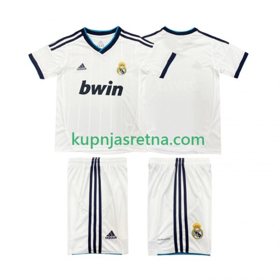 Dječja Domaći Home Dresova Real Madrid Retro 2012 2013 Kratkih Rukava