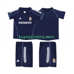 Dječja Gostujući Away Dresova Real Madrid Retro 2005 2006 Kratkih Rukava