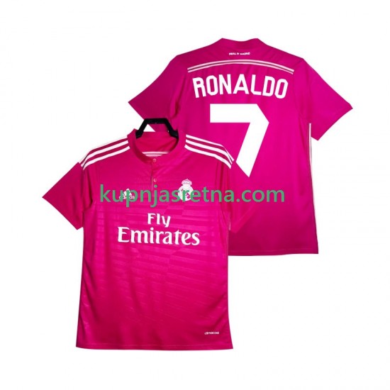 Muškarci Gostujući Away Dresova Real Madrid Cristiano Ronaldo 7 Retro 2014 2015 Kratkih Rukava