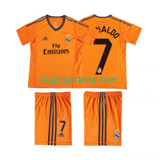 Dječja Treći Dresova Real Madrid Cristiano Ronaldo 7 Retro 2013 2014 Kratkih Rukava