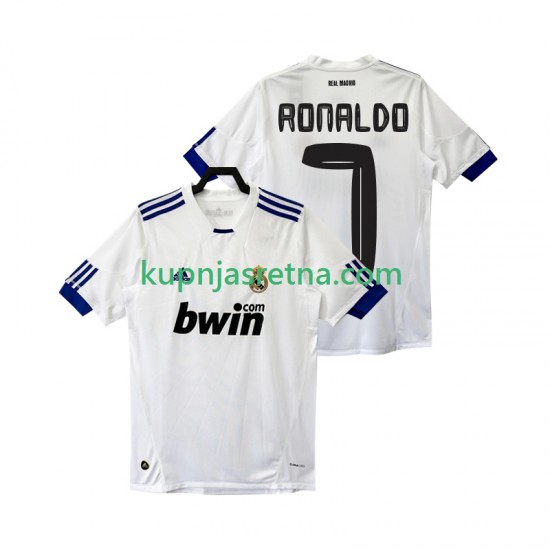 Muškarci Domaći Home Dresova Real Madrid Cristiano Ronaldo 7 Retro 2010 2011 Kratkih Rukava