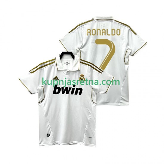 Muškarci Domaći Home Dresova Real Madrid Cristiano Ronaldo 7 Retro 2011 2012 Kratkih Rukava