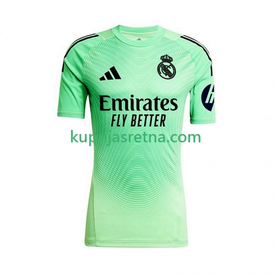 Muškarci Gostujući Away Golmanski Dresova Real Madrid 2025-2026 Kratkih Rukava