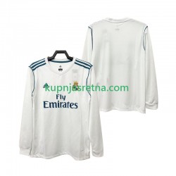 Muškarci Domaći Home Dresova Real Madrid Retro 2017 2018 Dugim Rukavima