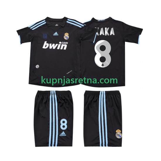 Dječja Gostujući Away Dresova Real Madrid KAKA 8 Retro 2009 2010 Kratkih Rukava