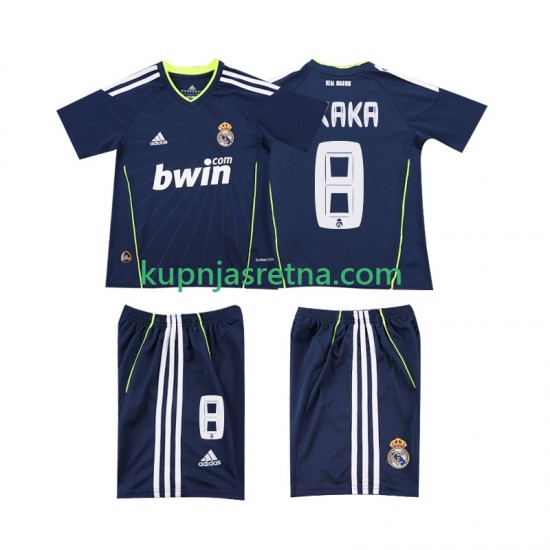Dječja Gostujući Away Dresova Real Madrid KAKA 8 Retro 2010 2011 Kratkih Rukava