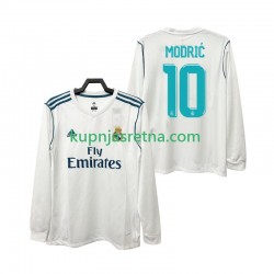 Muškarci Domaći Home Dresova Real Madrid MODRIC 10 Retro 2017 2018 Dugim Rukavima