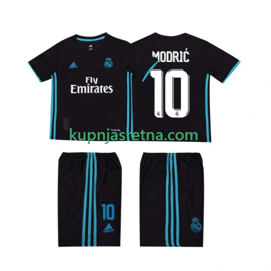 Dječja Gostujući Away Dresova Real Madrid Modric 10 Retro 2017 2018 Kratkih Rukava