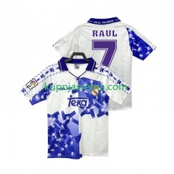 Muškarci Treći Dresova Real Madrid RAUL 7 Retro 1996 1997 Kratkih Rukava