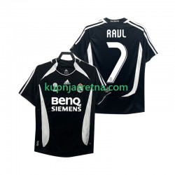 Muškarci Treći Dresova Real Madrid RAUL 7 Retro 2006 2007 Kratkih Rukava