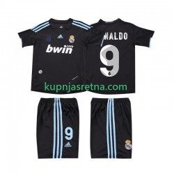 Dječja Gostujući Away Dresova Real Madrid RONALDO 9 Retro 2009 2010 Kratkih Rukava