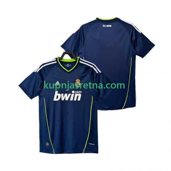 Muškarci Gostujući Away Dresova Real Madrid Retro 2010 2011 Kratkih Rukava