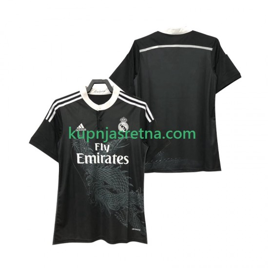 Muškarci Gostujući Away Dresova Real Madrid Retro 2014 2015 Kratkih Rukava