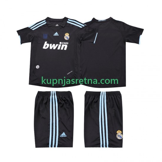 Dječja Gostujući Away Dresova Real Madrid Retro 2009 2010 Kratkih Rukava