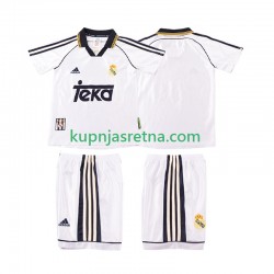 Dječja Domaći Home Dresova Real Madrid Retro 1998 2000 Kratkih Rukava