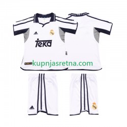 Dječja Domaći Home Dresova Real Madrid Retro 2001 2002 Kratkih Rukava
