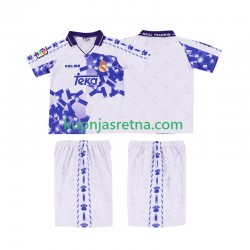 Dječja Treći Dresova Real Madrid Retro 1996 1997 Kratkih Rukava Dječja Treći Dresova Real Madrid Retro 1996 1997 Kratkih Rukava
