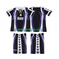 Dječja Treći Dresova Real Madrid Retro 1997 1998 Kratkih Rukava Dječja Treći Dresova Real Madrid Retro 1997 1998 Kratkih Rukava