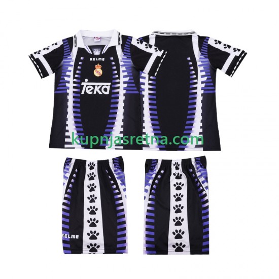 Dječja Treći Dresova Real Madrid Retro 1997 1998 Kratkih Rukava