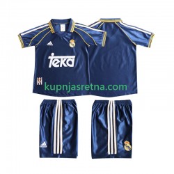 Dječja Treći Dresova Real Madrid Retro 1998 1999 Kratkih Rukava Dječja Treći Dresova Real Madrid Retro 1998 1999 Kratkih Rukava