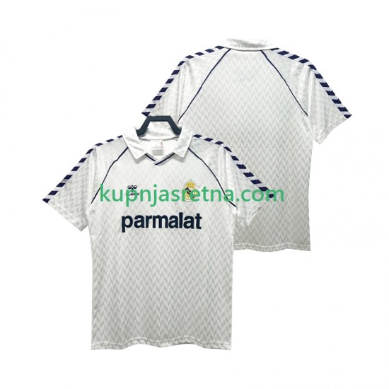 Muškarci Domaći Home Dresova Real Madrid Retro 1986 1987 Kratkih Rukava