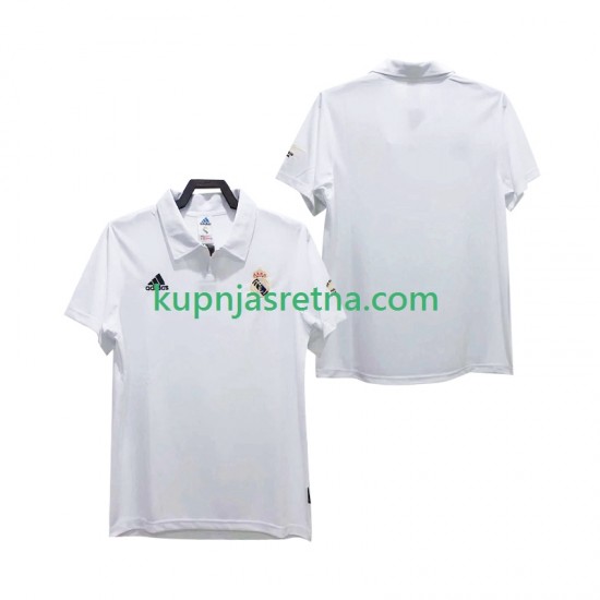 Muškarci Domaći Home Dresova Real Madrid Retro 2002 2003 Kratkih Rukava
