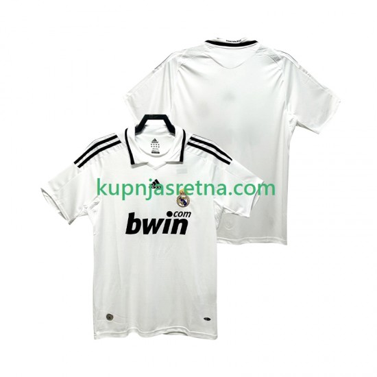 Muškarci Domaći Home Dresova Real Madrid Retro 2008 2009 Kratkih Rukava