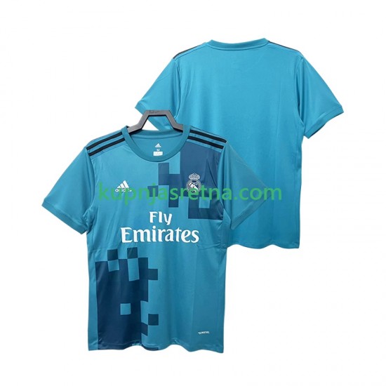 Muškarci Treći Dresova Real Madrid Retro 2017 2018 Kratkih Rukava
