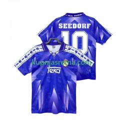 Muškarci Gostujući Away Dresova Real Madrid SEEDORF 10 Retro 1996 1997 Kratkih Rukava