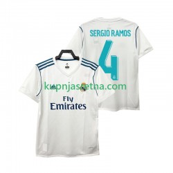 Muškarci Domaći Home Dresova Real Madrid SERGIO RAMOS 4 Retro 2017 2018 Kratkih Rukava