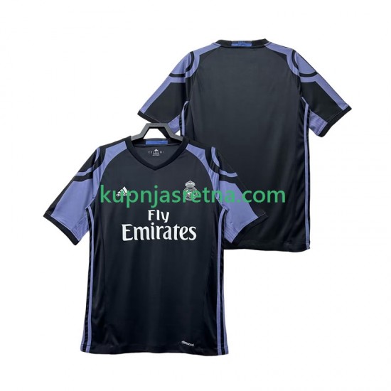 Muškarci Treći Dresova Real Madrid Retro 2016 2017 Kratkih Rukava
