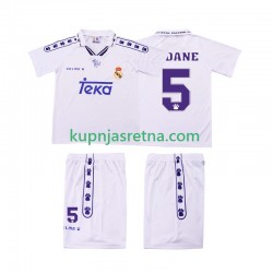 Dječja Domaći Home Dresova Real Madrid ZIDANE 5 Retro 1994 1996 Kratkih Rukava