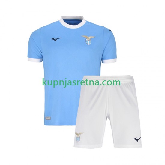 Dječja Domaći Home Dresova SS Lazio 2025-2026 Kratkih Rukava