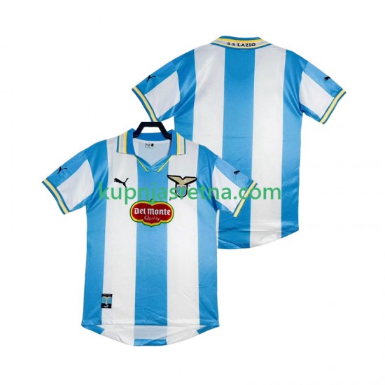 Muškarci Domaći Home Dresova SS Lazio Retro 1999 2000 Kratkih Rukava