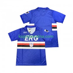 Muškarci Domaći Home Dresova Sampdoria Retro 1990 1991 Kratkih Rukava Muškarci Domaći Home Dresova Sampdoria Retro 1990 1991 Kratkih Rukava