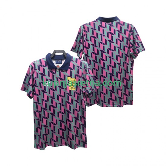 Muškarci Gostujući Away Dresova Škotska Retro 1988 1989 Kratkih Rukava