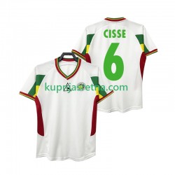 Muškarci Domaći Home Dresova Senegal CISSE 6 Retro 2002 Kratkih Rukava