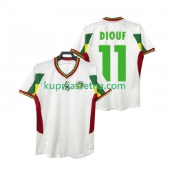 Muškarci Domaći Home Dresova Senegal DIOUF 11 Retro 2002 Kratkih Rukava