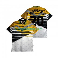 Muškarci Domaći Home Dresova Južna Afrika MOKOENA 20 Retro 1994 Kratkih Rukava Muškarci Domaći Home Dresova Južna Afrika MOKOENA 20 Retro 1994 Kratkih Rukava